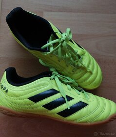 Sálovky 36 Adidas chlapecké, tenisky UK 3,5 a UK 5 - 2