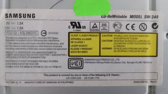 CD přehrávač Samsung SW-248 do PC (NEZNÁMÁ FUNKČNOST) - 2