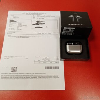 Samsung Galaxy Buds3 Pro SM-R630 záruka Mironet 23 měsíců - 2