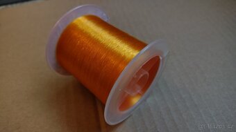 Rybářský vlasec 0,165 mm / 10 lb / 500 m – oranžový - 2