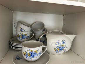 Pomněnkový servis porcelán kávový /čajový - 2