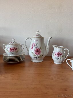 Český porcelán - kávový servis - 2