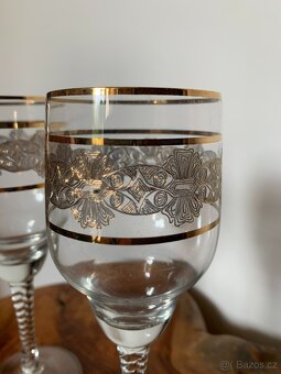 Broušené likérové pohárky (2 kusy) - 2