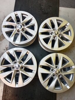 alu kola 5x100 r15 Škoda Fabia 4 - 2