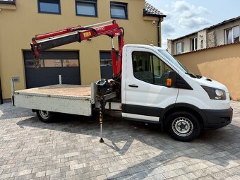FORD TRANSIT 350 VALNÍK S HYD. RUKOU NA 2T 96KW ČR SERVISKA - 2