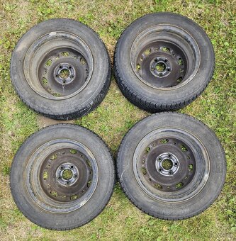 Fabia - disky 165/70 R14, plechové - 4ks - 2