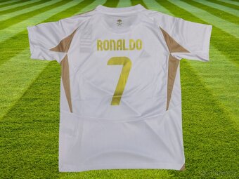 Ronaldo biely detský dres Al-Nassr 135-145 - 2