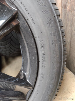 Alu kola - zimní pneu 215/60 R16 - 2