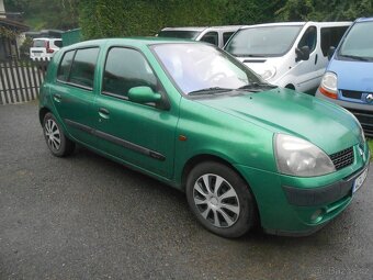 renault clio 1,2/55kw benzin rok 2003 najeto 189tis km - 2