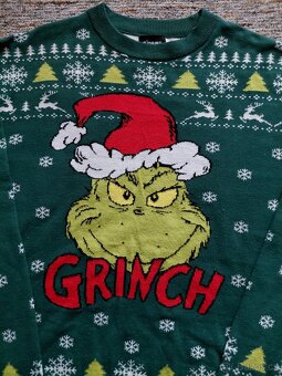 Vanocni svetr s motivem Grinch velikost XS - 2
