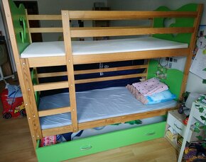 Dětská patrová postel - palanda - 2