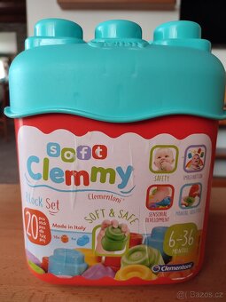 Soft Clemmy box s víkem a kostkami (mix) - 2