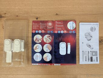Okenní a dveřní mini alarm (3 kusy) - 2