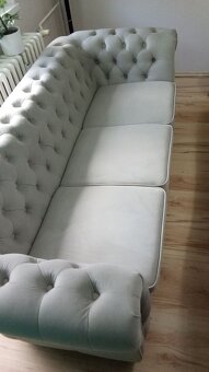 3-místná pohovka Chesterfield Oxford - 2
