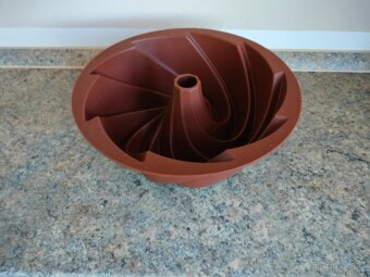 Bábovková forma, silikon, 24 cm, - 2