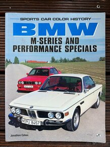 BMW M-SERIES M3 M5 M1 M535 E34 E30 E28 E9 E24 CSL knihy - 2