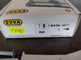 Cylindrická vložka EVVA G330 - 2