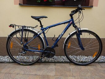 Crossové kolo GT TRANSEO 4.0 METALLIC BLUE - 2