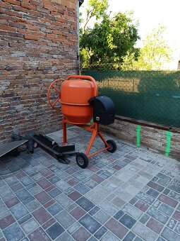 Stavební míchačka 230l 230V nepoužitá - 2