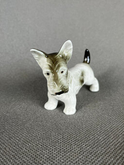 Royal Dux Porcelánová soška Teriér D 10.5 cm - 2