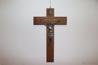 Kříž Krucifix Kalvarie Kristus (1024F) - 2