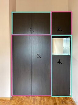 4x IKEA skříň - 2