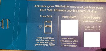10 GB SIM/eSIM Spojené arabské emiráty (SAE, UAE, Dubaj) - 2