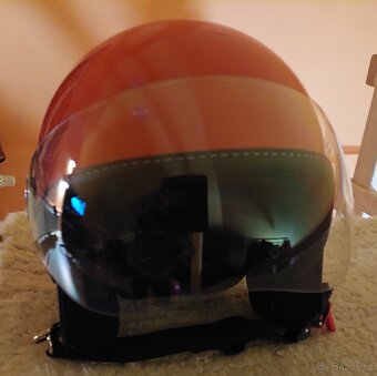 Helma Vespa VISOR oranžová - 2