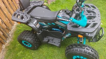 Nová dětská čtyřkolka pro větší děti 125ccm -modrá - 2