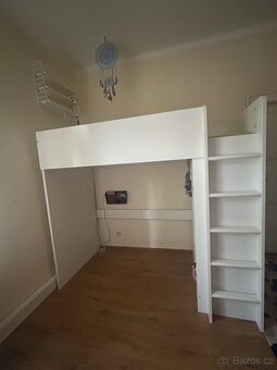Ikea patrová postel SMÅSTAD bílá - 2