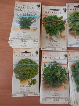 Semínka bylinek,listové zeleniny Moravoseed,Nostalgie - 2