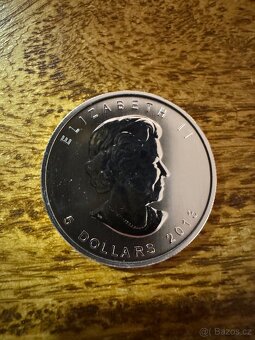 Stříbrná mince 1oz, Maple Leaf 2013 - 2