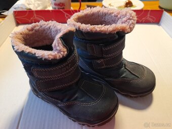 Dětské zimní zateplené boty - 2