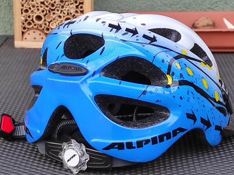 ALPINA Rocky dětská cyklistická přilba 47-52 cm - 2