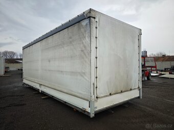 Valníková nástava 2x shrnovačka - 18 palet - 2