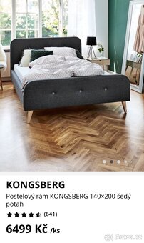 Postel 140x200 Jysk - 2