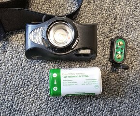 Čelovka Ledlenser MH8, Powerbanka Ledlenser Flex 5,sony - 2