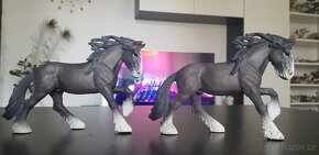 Schleich koně koníci Shire největší kůň na světě - 2