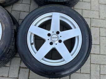 4x litá kola 4x108 R16, letní pneu - 2