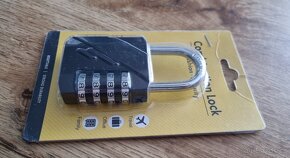Visací zámek na číselný kód - pin - 2