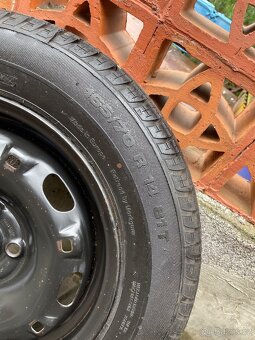 Kola včetně pneu - 165/70 R14 - 2