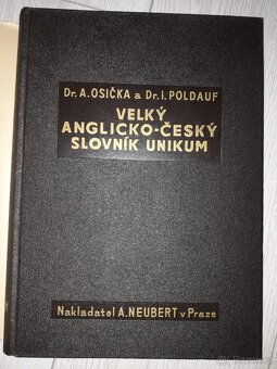 VELKÝ ANGLICKO-CESKÝ SLOVNÍK UNIKUM - 2