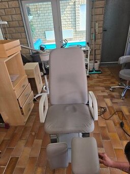 Elektrické Pedikérské křeslo gerlach AKCE 1 motor top stav - 2