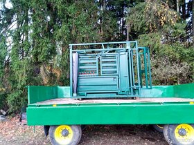 Fixační klec pro skot s váhou - 2