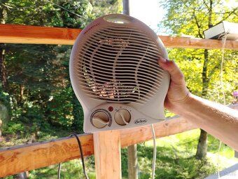 Horkovzdušný ventilátor /ohřívač vzduchu - 2