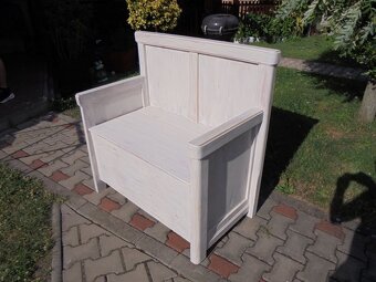 Lavička s ůložným prostorem - 2