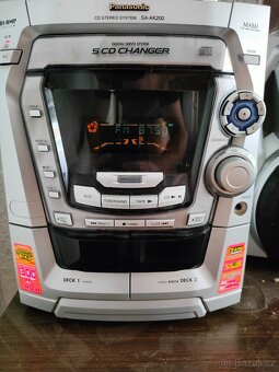 Prodám hi-fi věž Panasonic SA-AK200 - 2