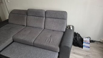 Prodám rozkladaci sedačku s úložným prostorem - 2