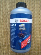 Nová brzdová kapalina BOSCH DOT4,250ml - 2