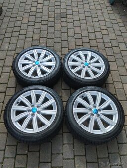 ALU KOLA AUDI / VW 5X112 R19 SADA KOMPLET ZIMA - 2